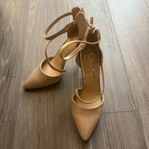 Jessica Simpson Nude Stilettos